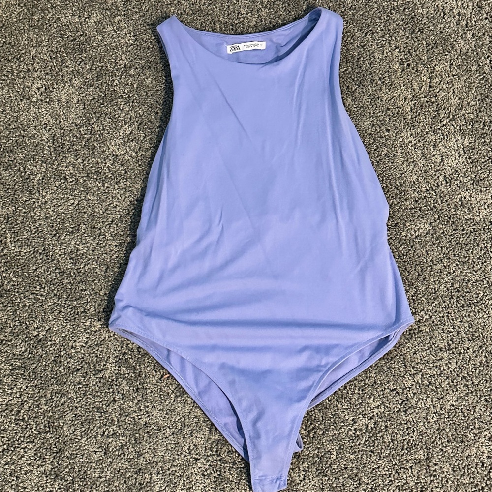 Zara Women's Blue Bodysuit